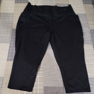 FLX 1X Womens Black Jogger Pants Like New!